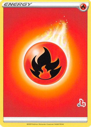 Fire Energy (#16 Cinderace Stamped) () [Misc: Battle Academy 2022] Pokemon Single Pokémon