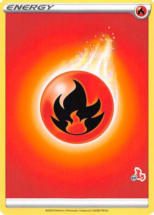 Fire Energy (#22 Cinderace Stamped) () [Misc: Battle Academy 2022] Pokemon Single Pokémon