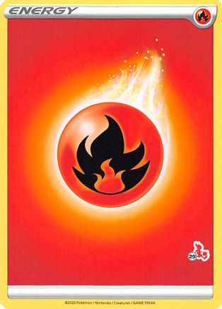 Fire Energy (#29 Cinderace Stamped) () [Misc: Battle Academy 2022] Pokemon Single Pokémon