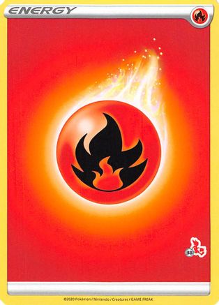 Fire Energy (#38 Cinderace Stamped) () [Misc: Battle Academy 2022] Pokemon Single Pokémon