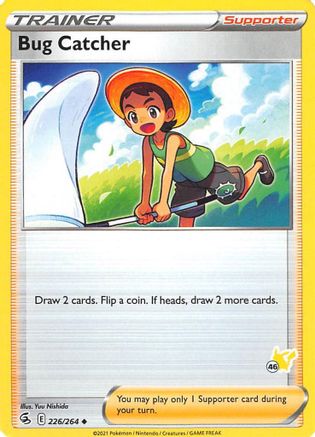 Bug Catcher - 226/264 (#46 Pikachu Stamped) () [Misc: Battle Academy 2022] Pokemon Single Pokémon