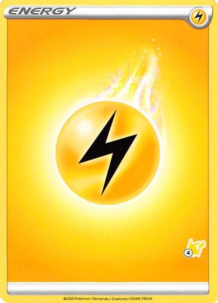 Lightning Energy (#4 Pikachu Stamped) () [Misc: Battle Academy 2022] Pokemon Single Pokémon
