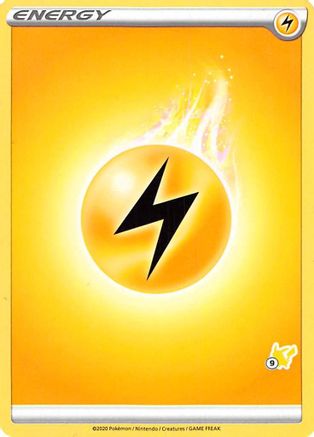 Lightning Energy (#9 Pikachu Stamped) () [Misc: Battle Academy 2022] Pokemon Single Pokémon
