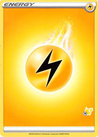 Lightning Energy (#10 Pikachu Stamped) () [Misc: Battle Academy 2022] Pokemon Single Pokémon