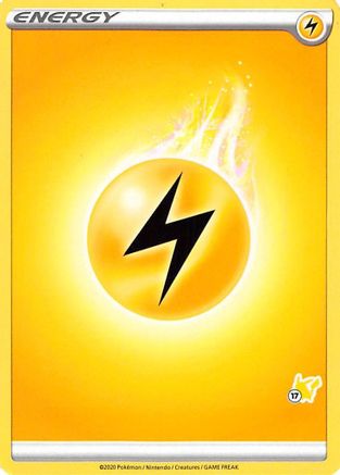 Lightning Energy (#17 Pikachu Stamped) () [Misc: Battle Academy 2022] Pokemon Single Pokémon