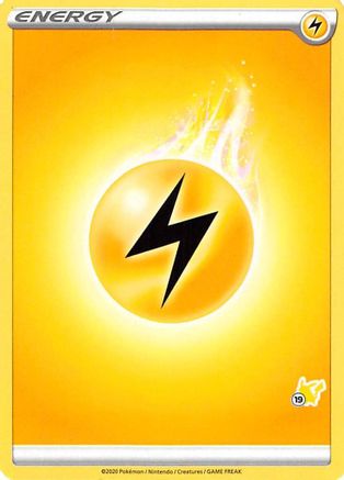 Lightning Energy (#19 Pikachu Stamped) () [Misc: Battle Academy 2022] Pokemon Single Pokémon