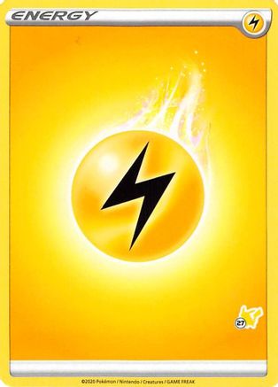 Lightning Energy (#27 Pikachu Stamped) () [Misc: Battle Academy 2022] Pokemon Single Pokémon