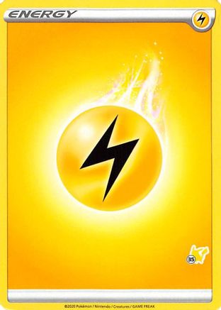 Lightning Energy (#35 Pikachu Stamped) () [Misc: Battle Academy 2022] Pokemon Single Pokémon