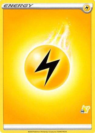 Lightning Energy (#48 Pikachu Stamped) () [Misc: Battle Academy 2022] Pokemon Single Pokémon