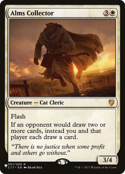Alms Collector (LIST-001/309) [Mystery Booster] The List MTG Single Wizards of the Coast