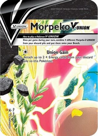 Morpeko V-Union - SWSH215 (SWSH215/307) Holofoil [Promos: SWSH Promo Cards] Pokemon Single Pokémon