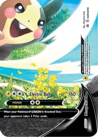 Morpeko V-Union - SWSH218 (SWSH218/307) Holofoil [Promos: SWSH Promo Cards] Pokemon Single Pokémon