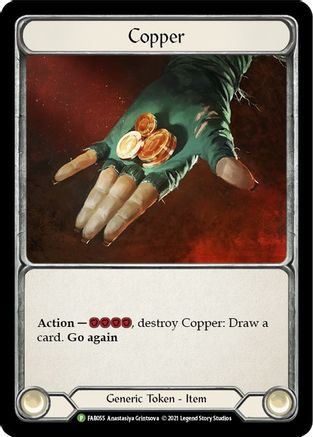 Copper [FAB055] (Promo)  Cold Foil Flesh And Blood Single Flesh And Blood   