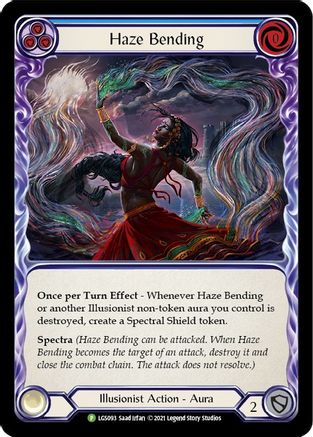 Haze Bending [LGS093] (Promo)  Cold Foil Flesh And Blood Single Flesh And Blood   
