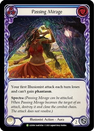 Passing Mirage [LGS094] (Promo)  Cold Foil Flesh And Blood Single Flesh And Blood   