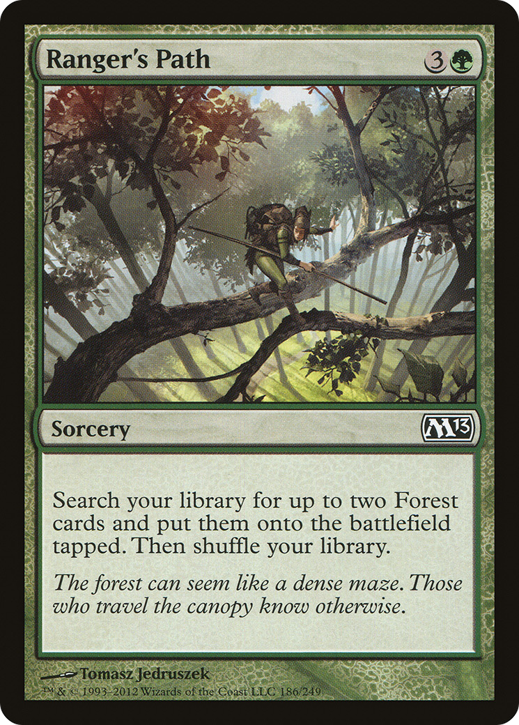 Ranger's Path (M13-186) [Magic 2013] MTG Single Wizards of the Coast