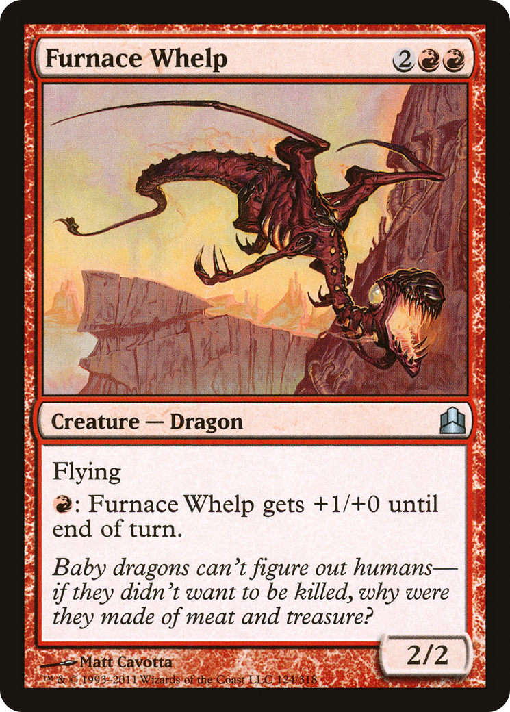 Furnace Whelp (CMD-124) [Commander 2011] MTG Single Wizards of the Coast