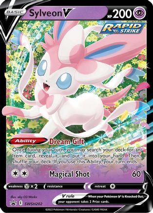 Sylveon V - SWSH202 (SWSH202/307) Holofoil [Promos: SWSH Promo Cards] Pokemon Single Pokémon