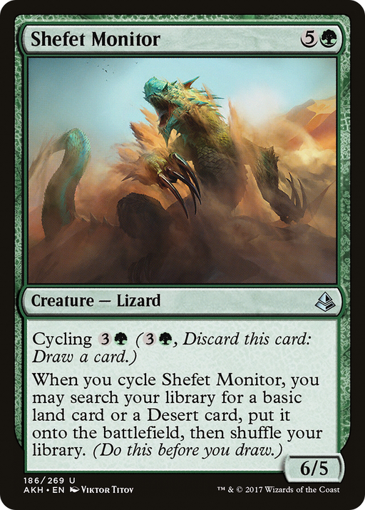 Shefet Monitor (AKH-186) [Amonkhet] MTG Single Wizards of the Coast