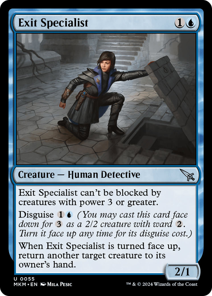 Exit Specialist (MKM-055) [Murders at Karlov Manor] Foil MTG Single Wizards of the Coast