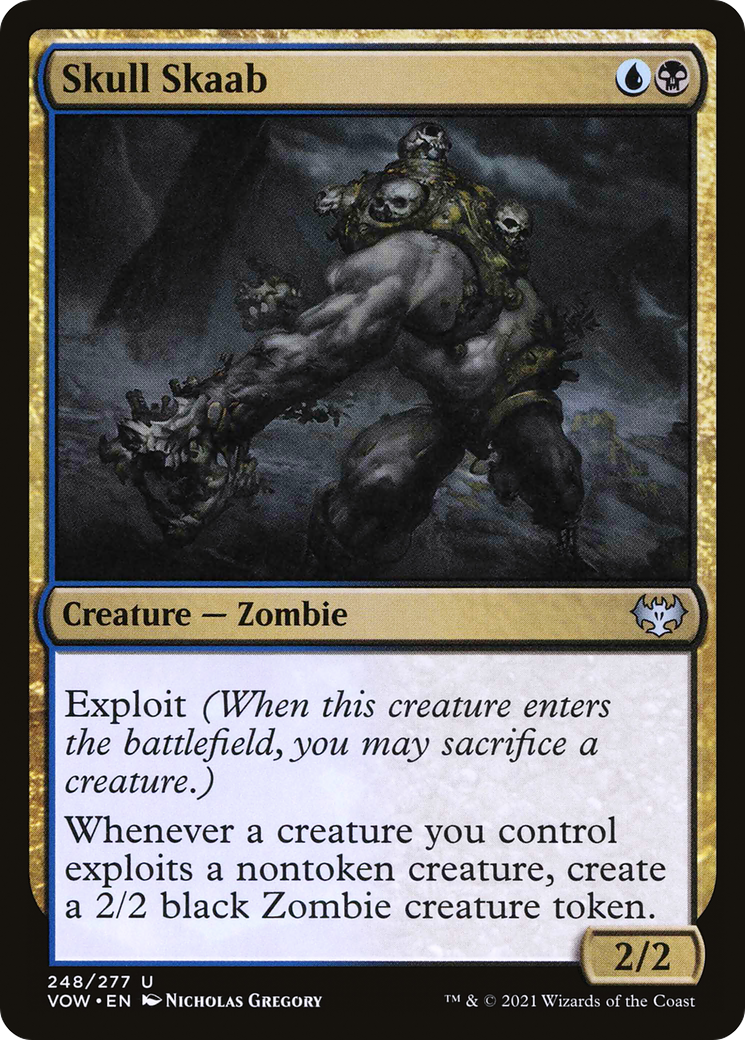 Skull Skaab (VOW-248) [Innistrad: Crimson Vow] MTG Single Wizards of the Coast