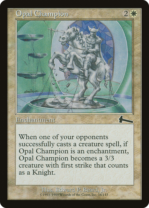 Opal Champion (ULG-016) [Urza's Legacy] MTG Single Wizards of the Coast