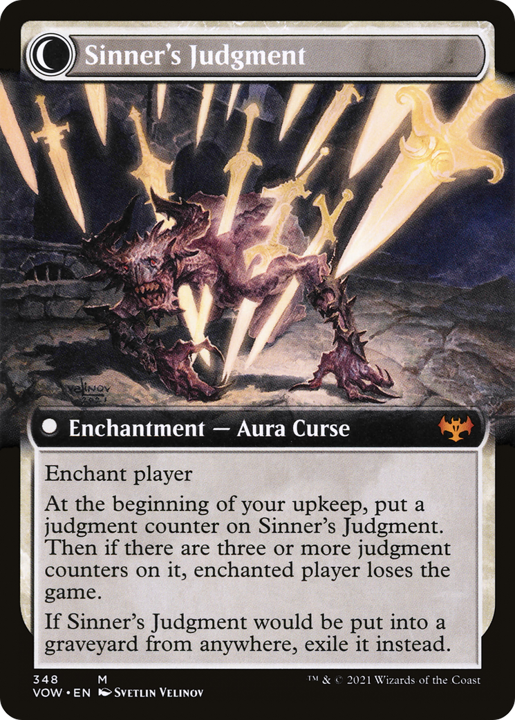 Faithbound Judge (VOW-348) [Innistrad: Crimson Vow] (Extended Art) Foil MTG Single Wizards of the Coast