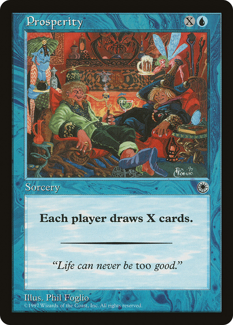 Prosperity (POR-066) [Misc] Portal MTG Single Wizards of the Coast