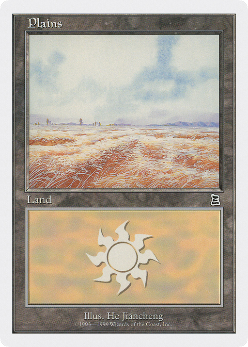 Plains (130) (BRB-) [Misc] Battle Royale Box Set MTG Single Wizards of the Coast