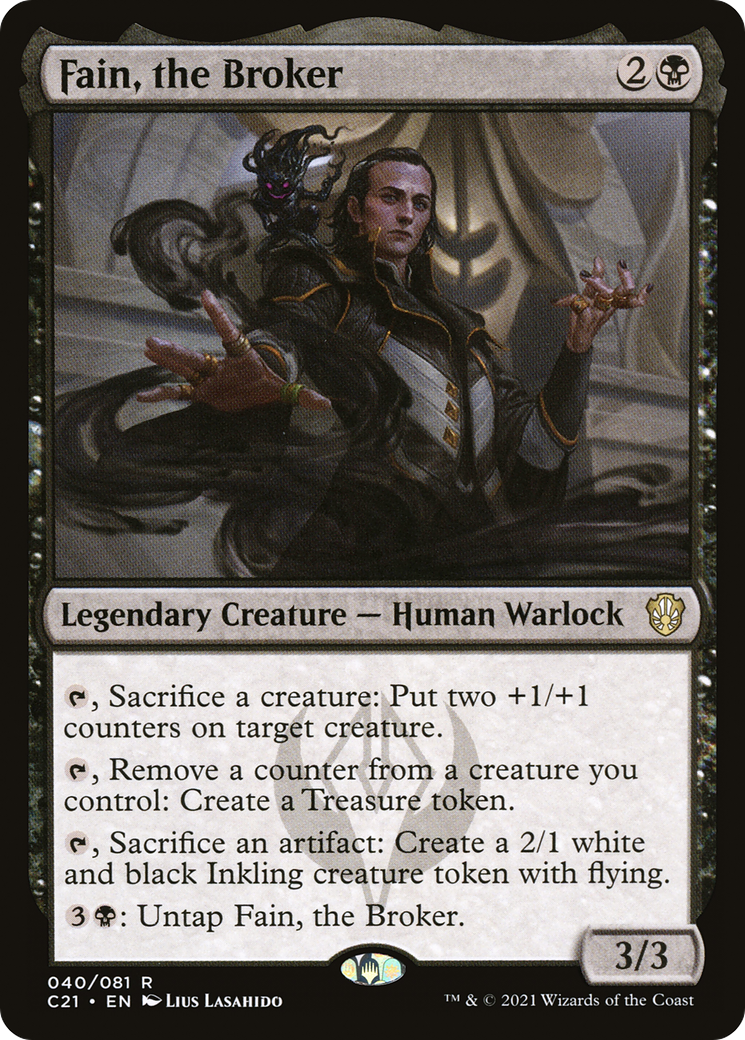 Fain, the Broker (C21-040) [Commander 2021] MTG Single Wizards of the Coast