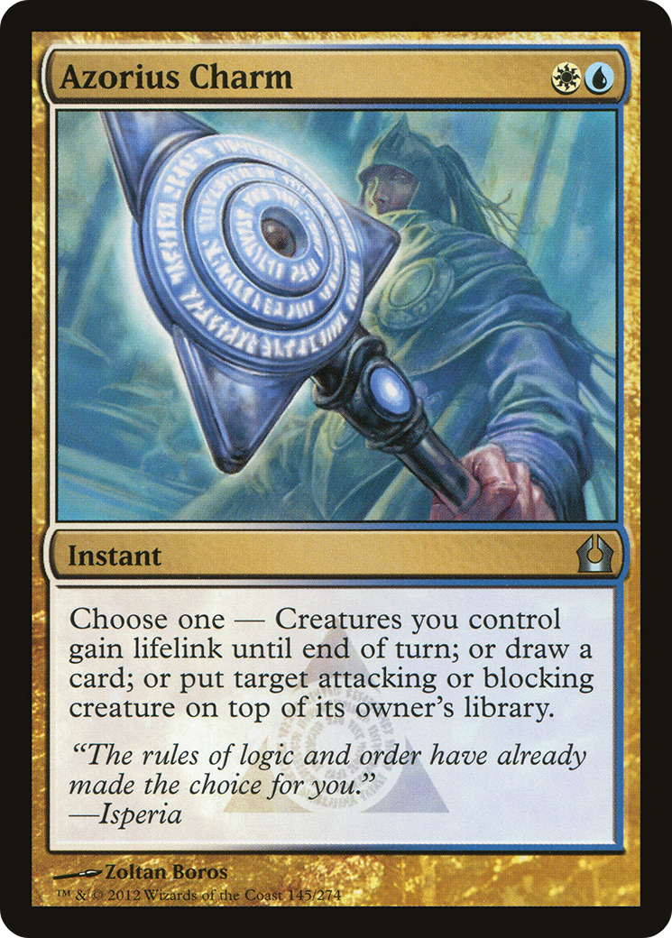 Azorius Charm (RTR-145) [Return to Ravnica] Foil MTG Single Wizards of the Coast