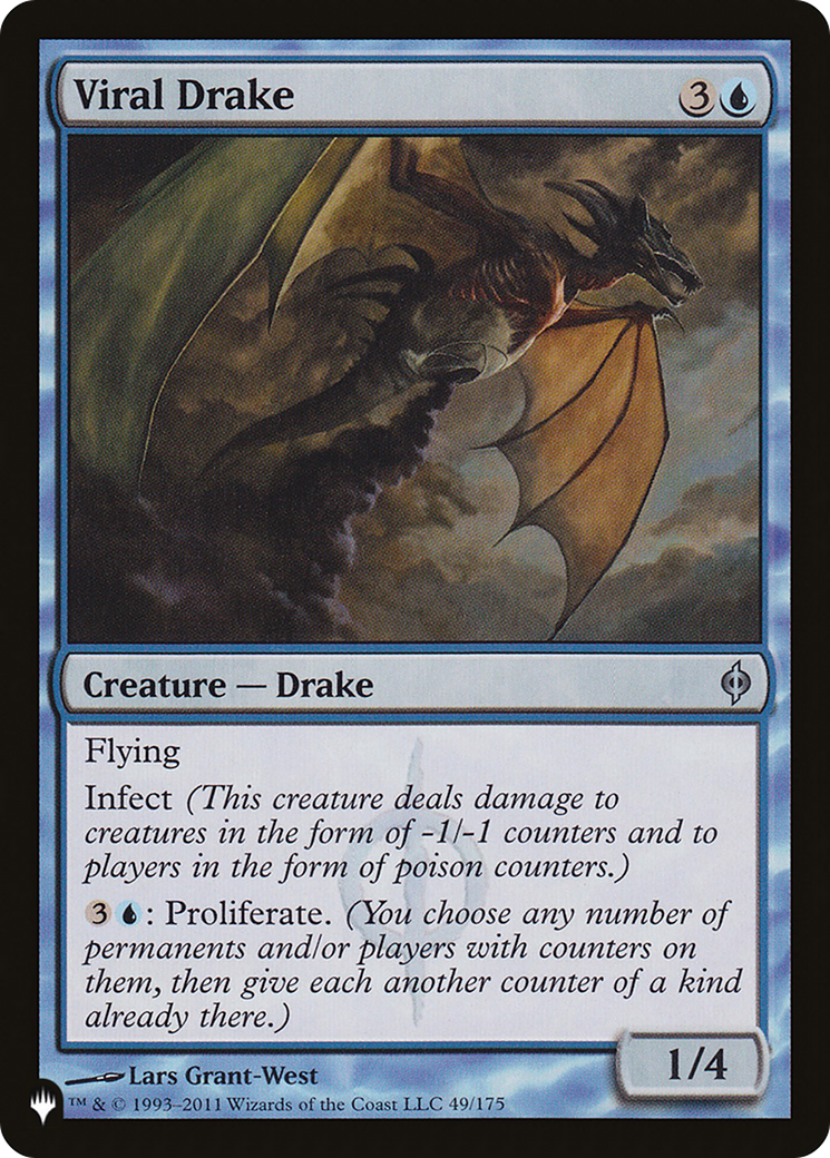 Viral Drake (LIST-49/175) [Mystery Booster] The List MTG Single Wizards of the Coast