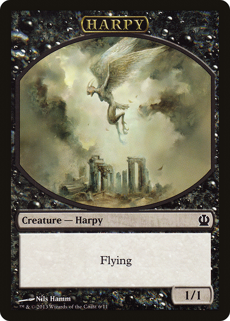 Harpy (THS-006) [Tokens] Theros Tokens MTG Single Wizards of the Coast