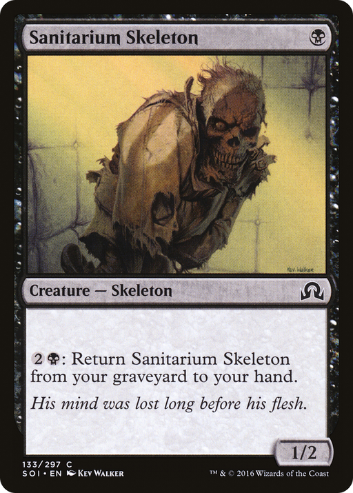 Sanitarium Skeleton (SOI-133) [Shadows over Innistrad] MTG Single Wizards of the Coast
