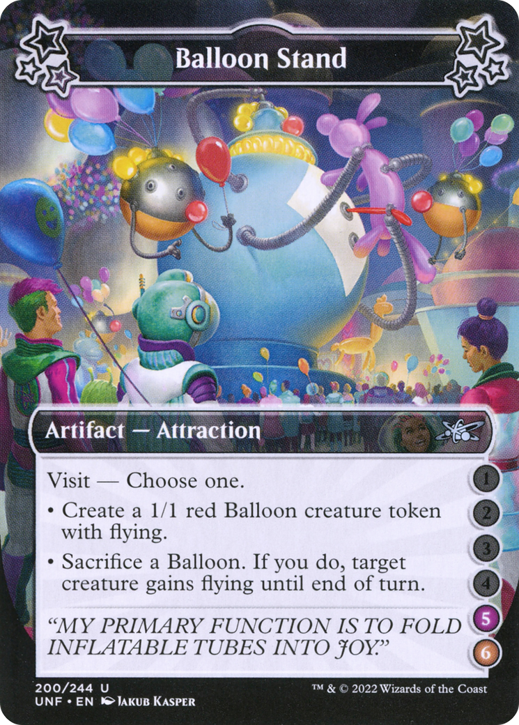 Balloon Stand (UNF-200D) [Unfinity] MTG Single Wizards of the Coast