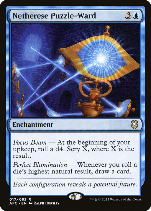 Netherese Puzzle-Ward (AFC-017) [Forgotten Realms Commander] MTG Single Wizards of the Coast
