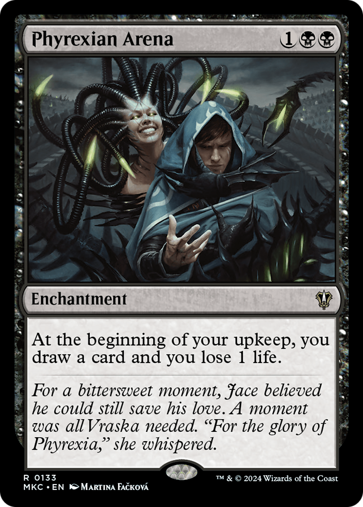 Phyrexian Arena (MKC-133) [Murders at Karlov Manor Commander] MTG Single Wizards of the Coast