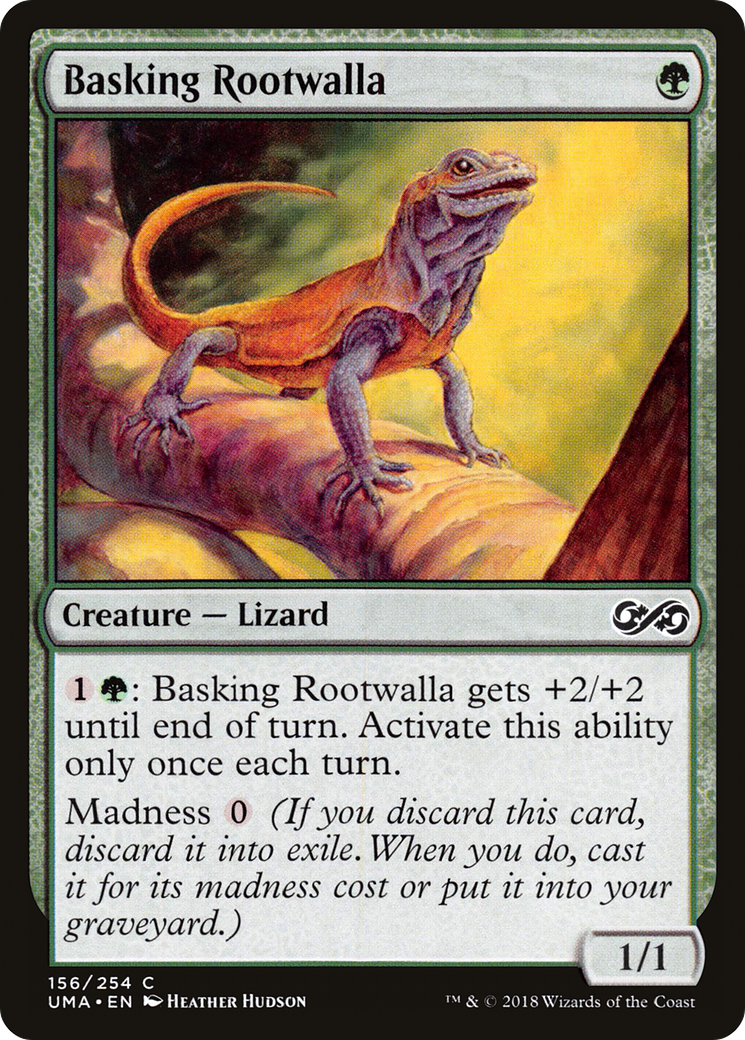 Basking Rootwalla (UMA-156) [Ultimate Masters] MTG Single Wizards of the Coast