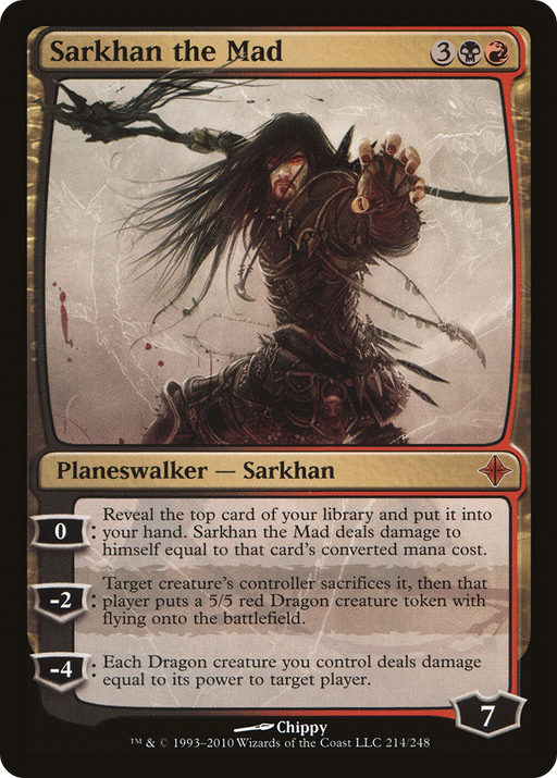 Sarkhan the Mad (ROE-214) [Rise of the Eldrazi] MTG Single Wizards of the Coast