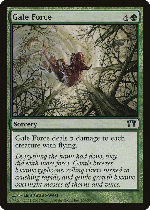 Gale Force (CHK-209) [Champions of Kamigawa] MTG Single Wizards of the Coast