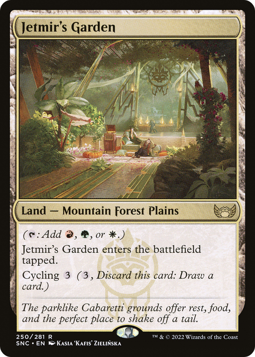 Jetmir's Garden (SNC-250) [Streets of New Capenna] MTG Single Wizards of the Coast