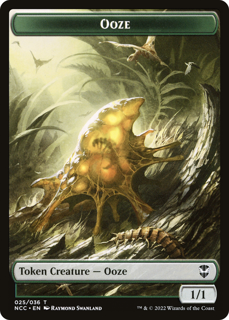 Ooze (TNCC-025) [Tokens] New Capenna Commander Tokens Foil MTG Single Wizards of the Coast