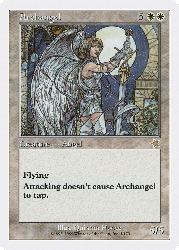 Archangel (S99-004) [Misc] Starter 1999 MTG Single Wizards of the Coast