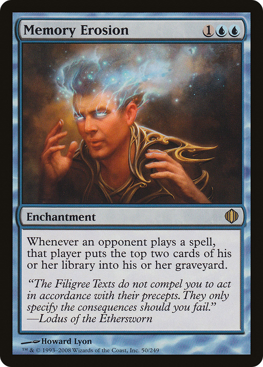 Memory Erosion (ALA-050) [Shards of Alara] MTG Single Wizards of the Coast