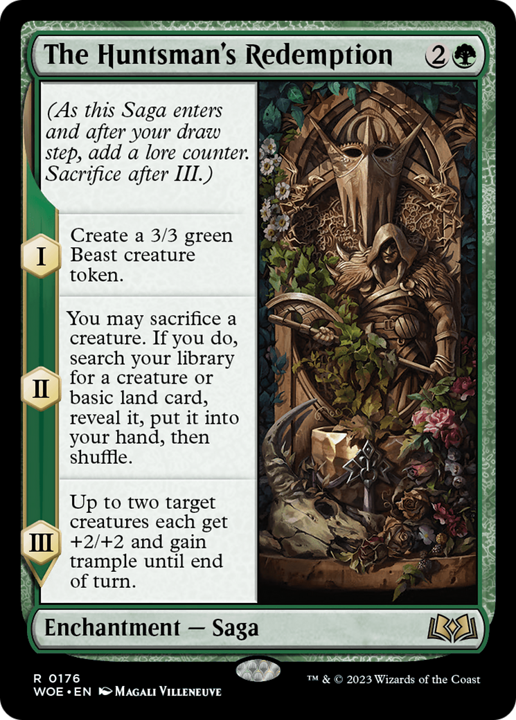 The Huntsman's Redemption (WOE-176) [Wilds of Eldraine] MTG Single Wizards of the Coast
