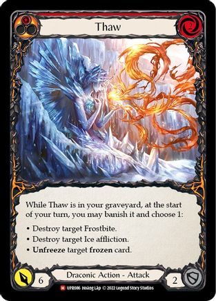 Thaw [UPR086] (Uprising)  Rainbow Foil Flesh And Blood Single Flesh And Blood   
