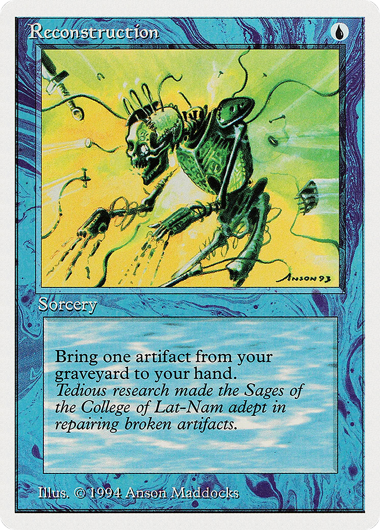Reconstruction (SUM-077) [Misc] Summer Magic / Edgar MTG Single Wizards of the Coast