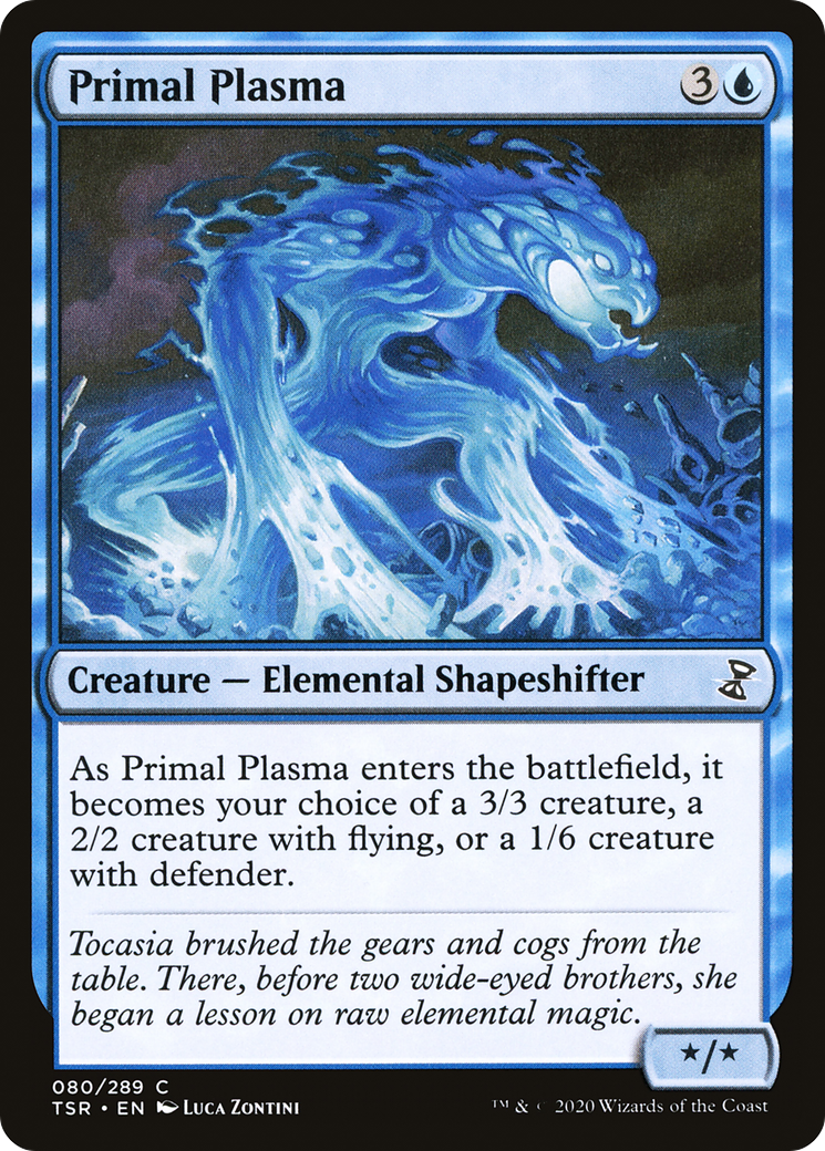 Primal Plasma (TSR-080) [Time Spiral Remastered] Foil MTG Single Wizards of the Coast