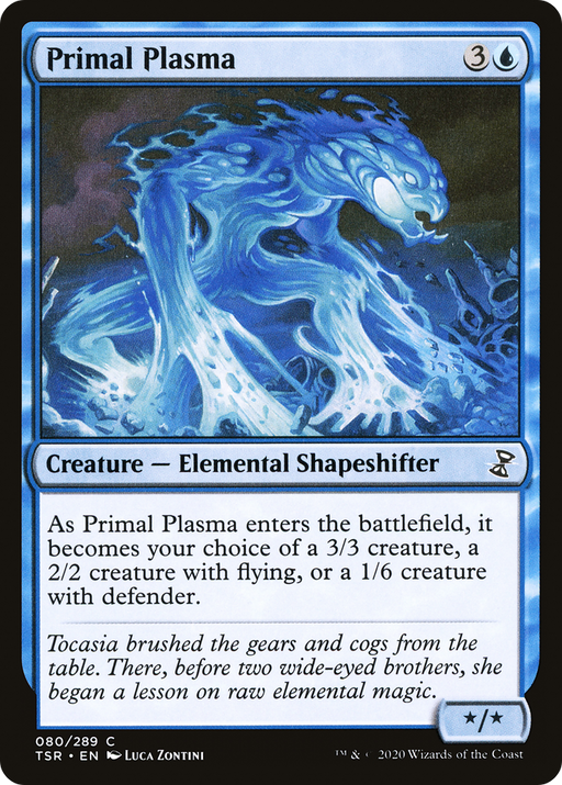 Primal Plasma (TSR-080) [Time Spiral Remastered] MTG Single Wizards of the Coast