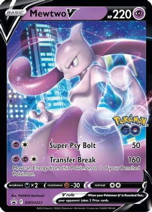 Mewtwo V - SWSH223 (SWSH223/307) Holofoil [Promos: SWSH Promo Cards] Pokemon Single Pokémon